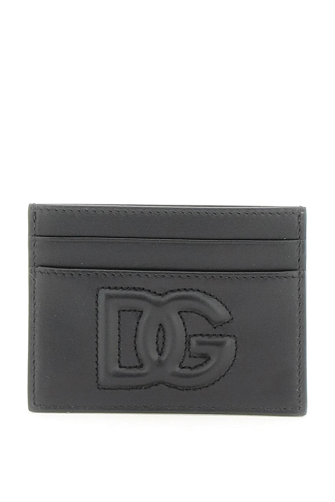 Dolce & Gabbana Cardholder With Logo   Nero