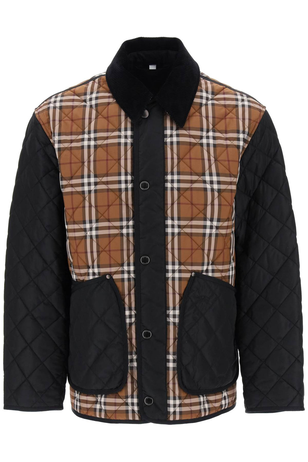 Burberry Weavervale Quilted Jacket   Marrone