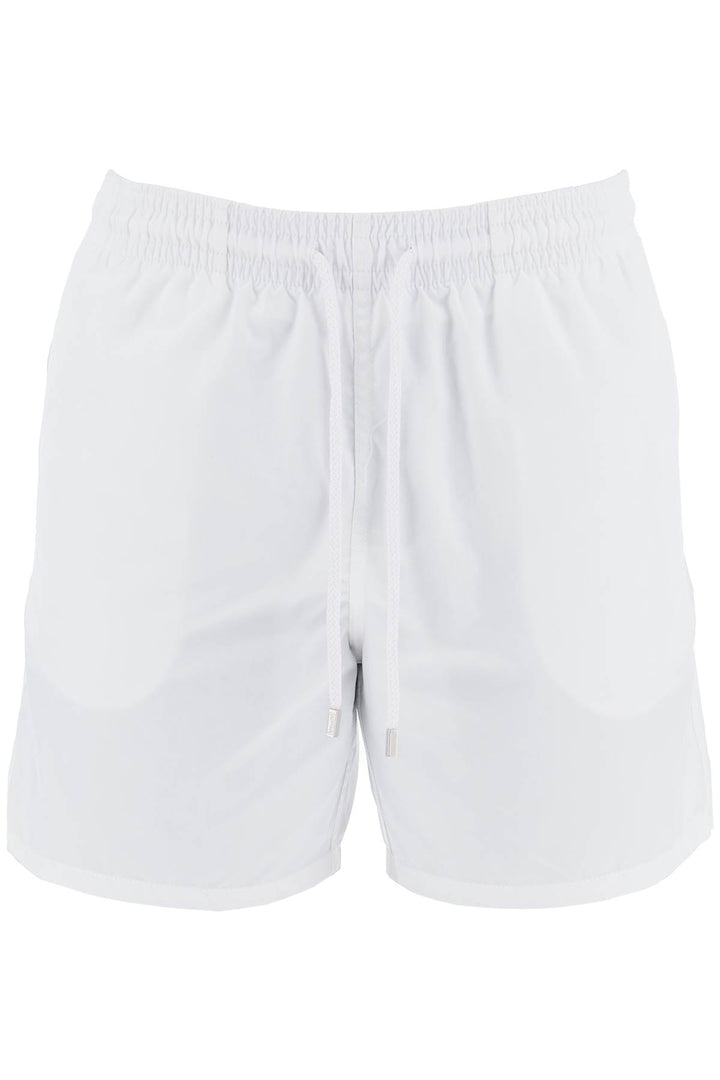 Vilebrequin Moorea Sea Bermuda Shorts   Bianco