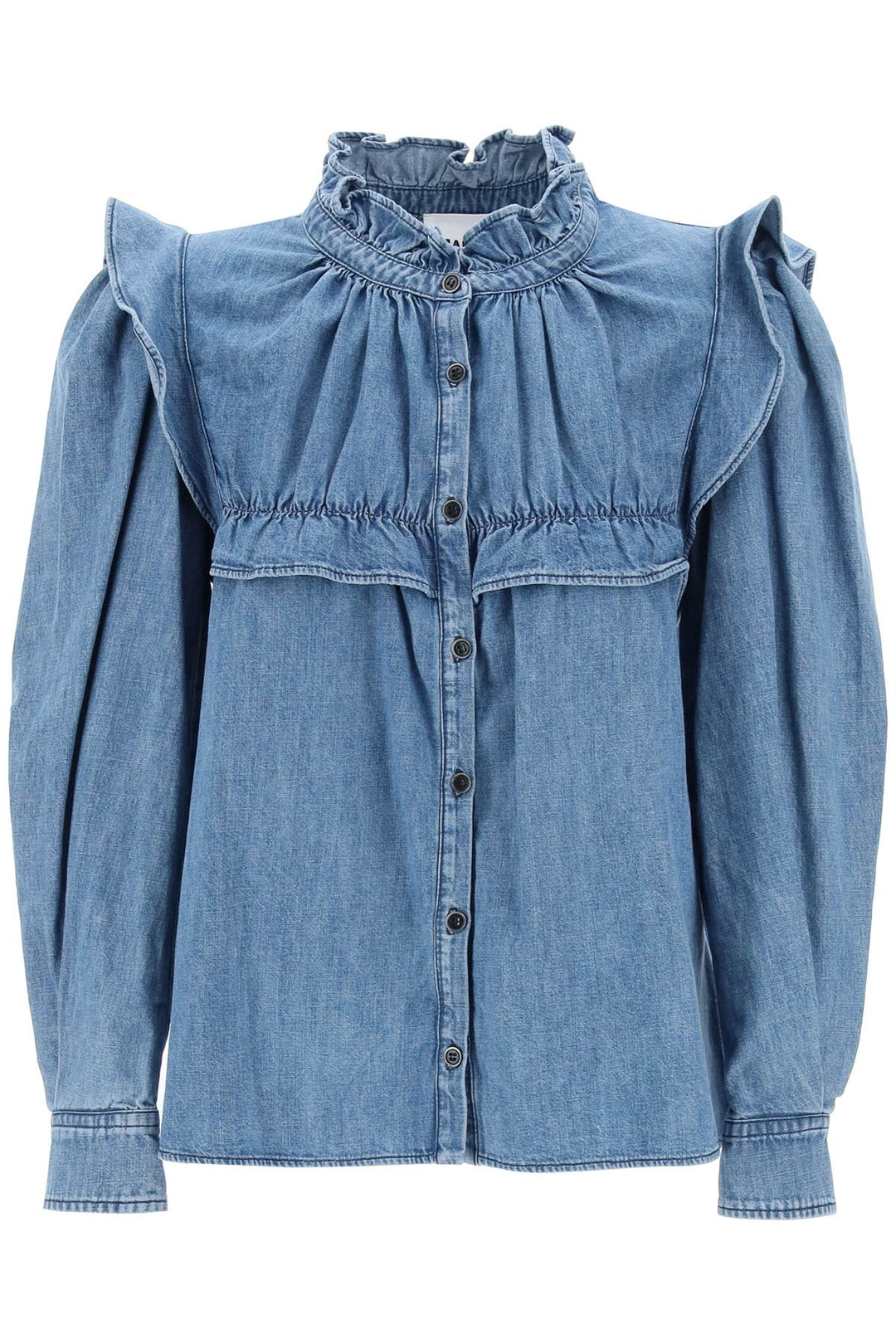 Isabel Marant Etoile Idety Shirt   Blu