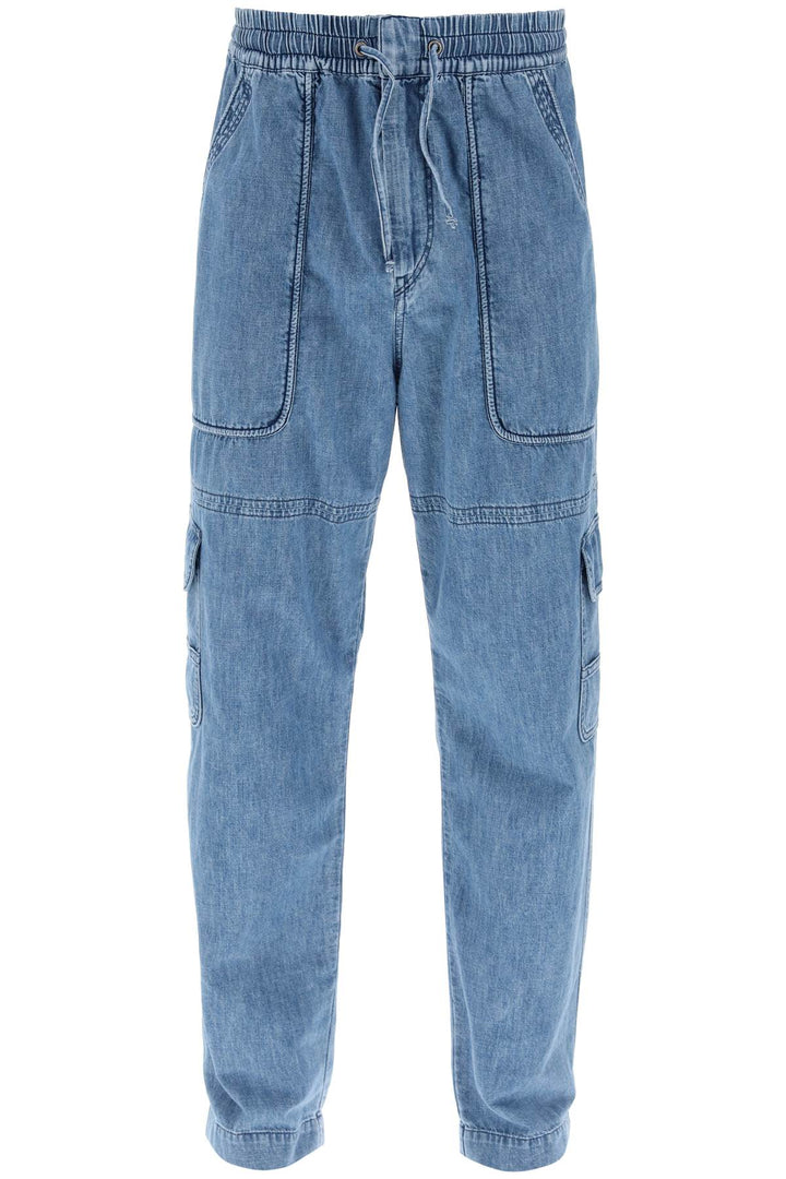 Marant Vanni Light Cargo Jeans   Blu