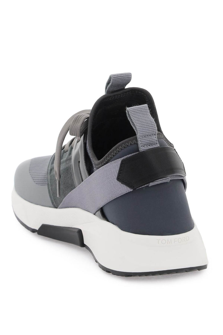 Tom Ford Replace With Double Quotejago Mesh Sneakers For   Grigio