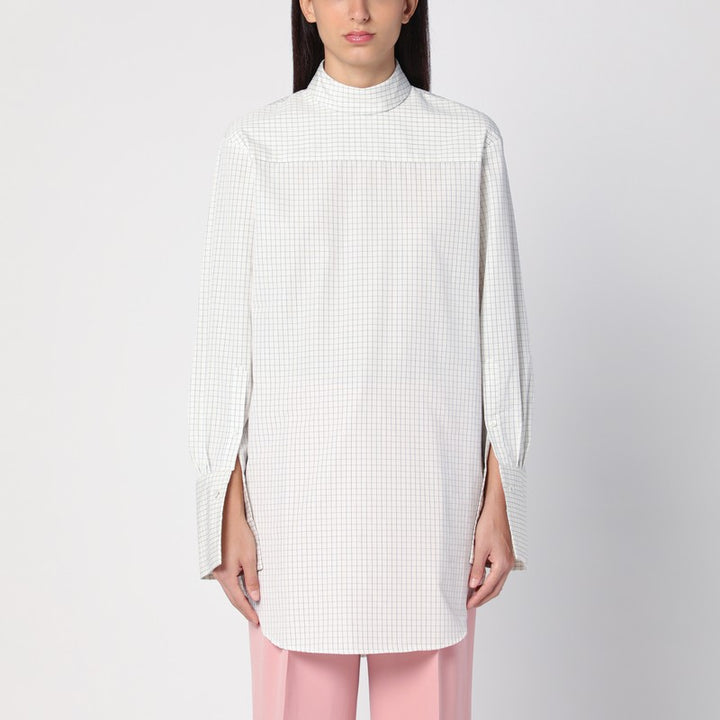 Dries Van Noten checked popeline shirt