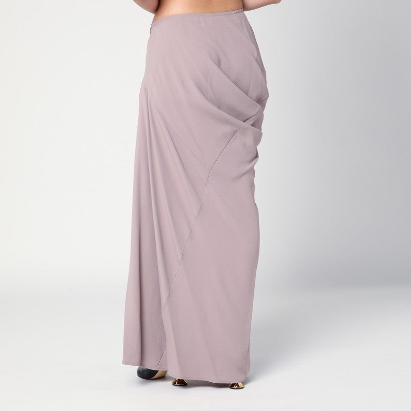 Dries Van Noten long draped skirt