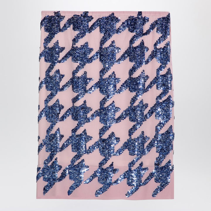 Dries Van Noten silk sequin skirt