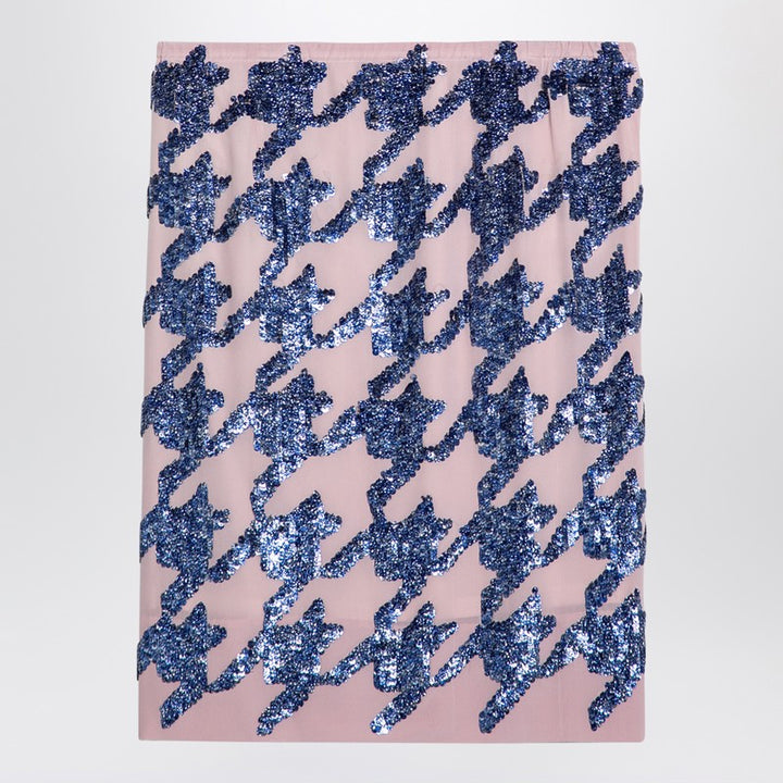 Dries Van Noten silk sequin skirt
