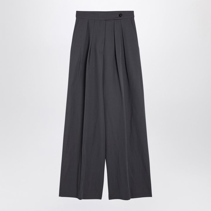Dries Van Noten wool-blend wide trousers