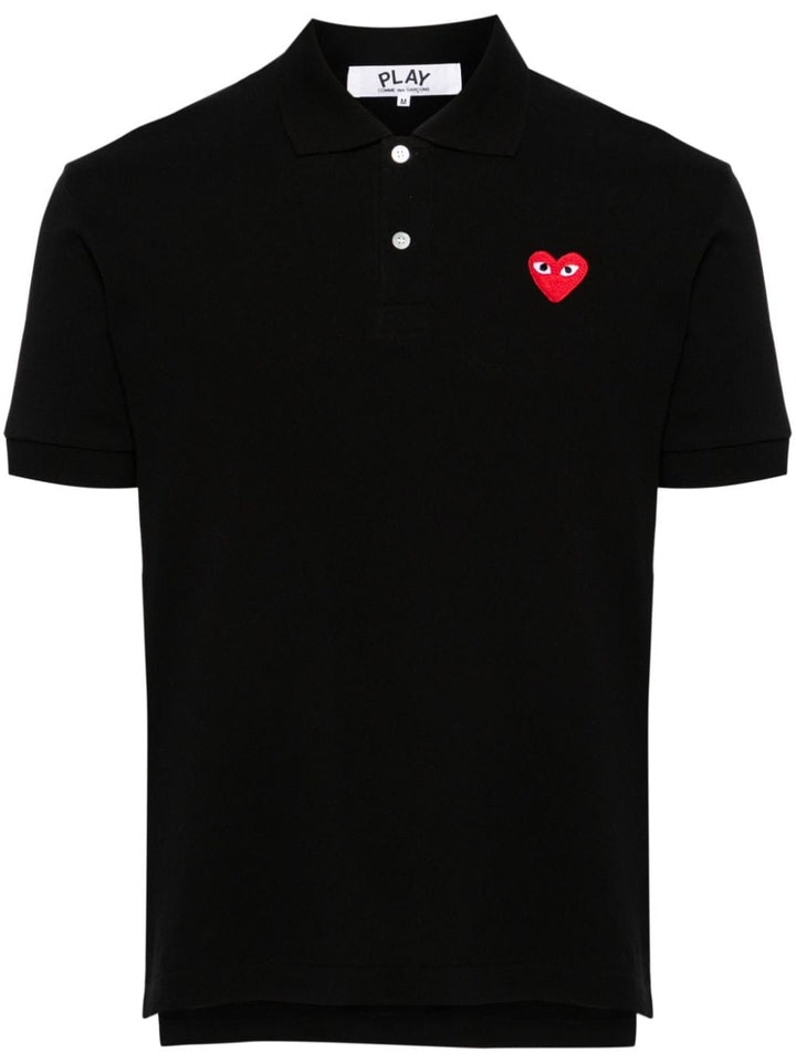 Comme Des Garcons T Shirts And Polos Black