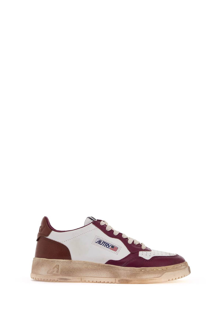 Autry Medalist Low Super Vintage Sneakers   White