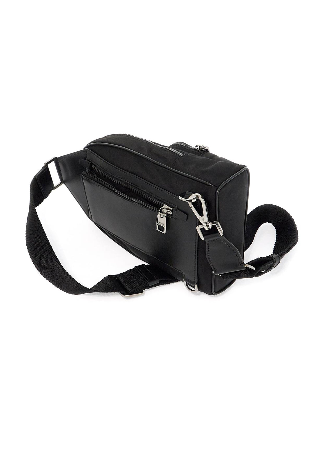 Dolce & Gabbana Nylon Shoulder Bag With Crossbody   Black