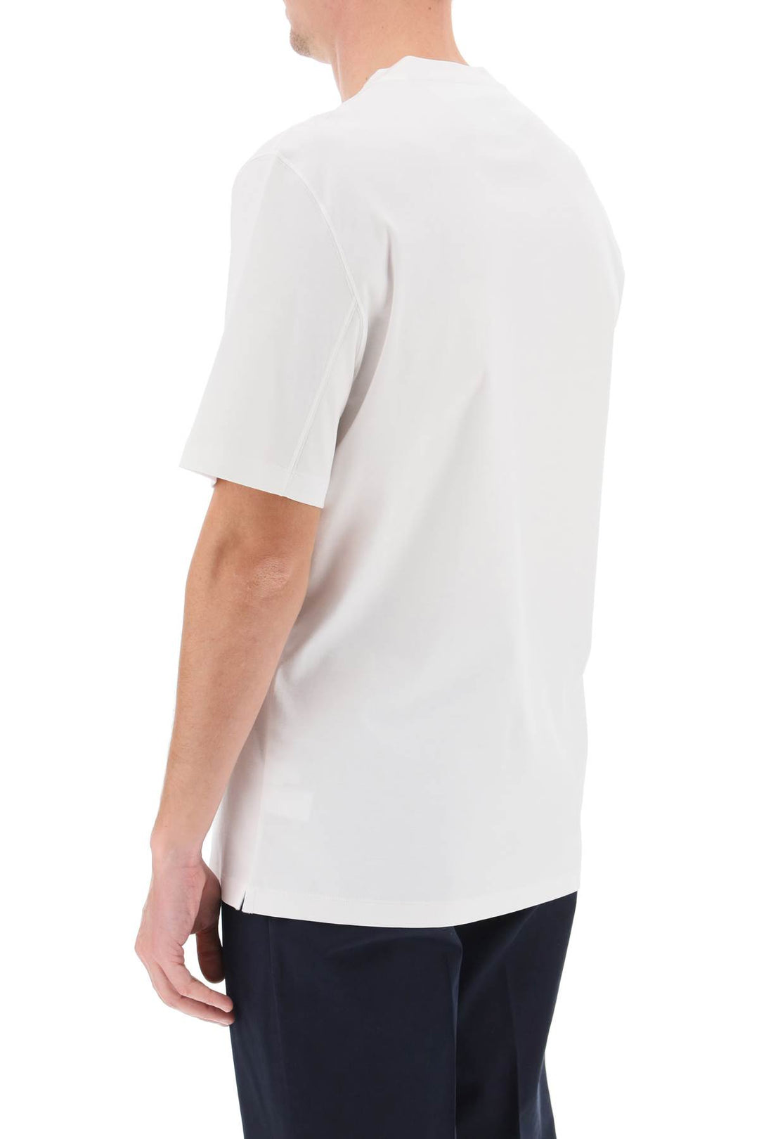 Brunello Cucinelli Crewneck T Shirt   White