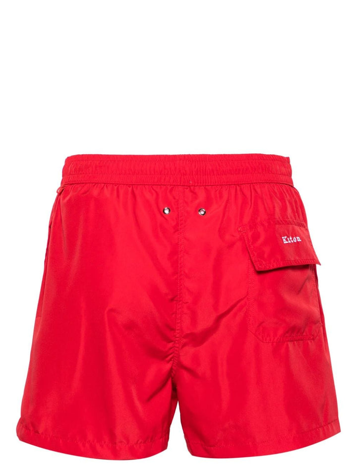 Kiton Sea Clothing Red
