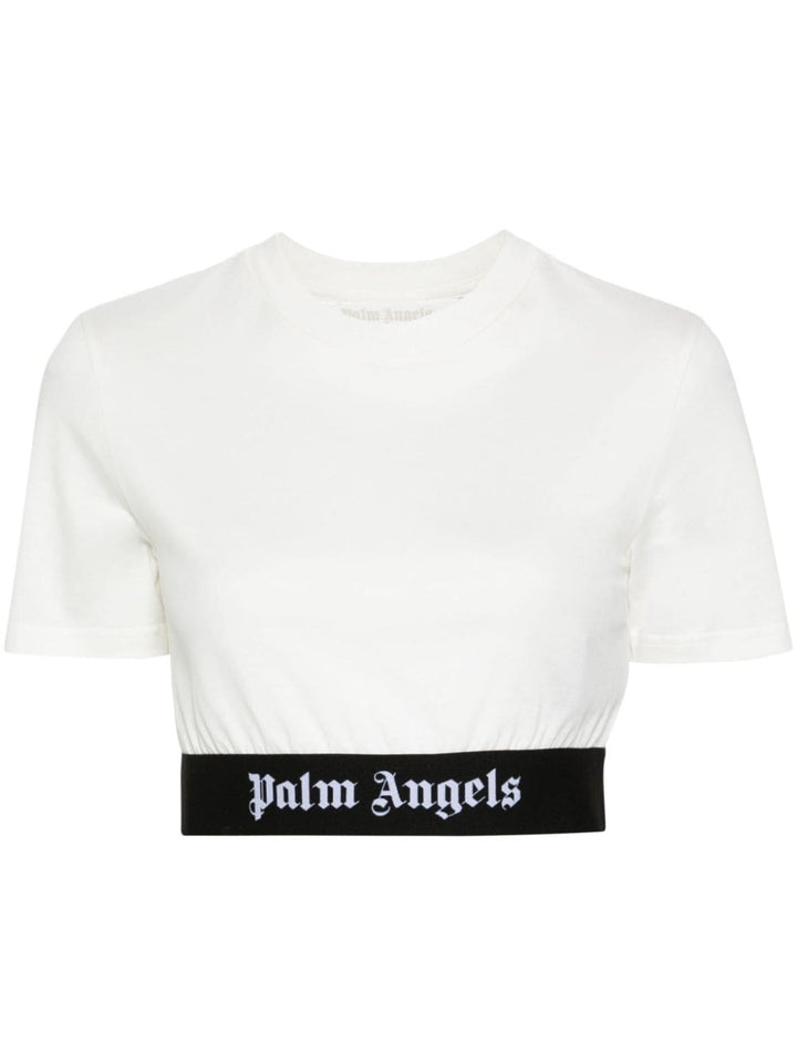 Palm Angels T Shirts And Polos White