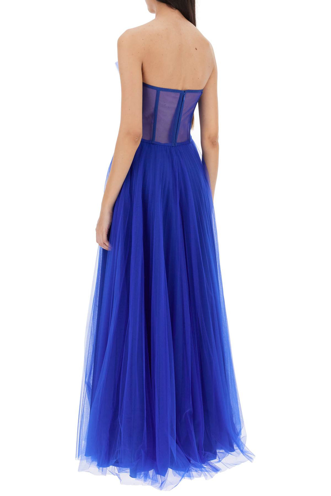1913 Dresscode Long Bustier Dress   Blu