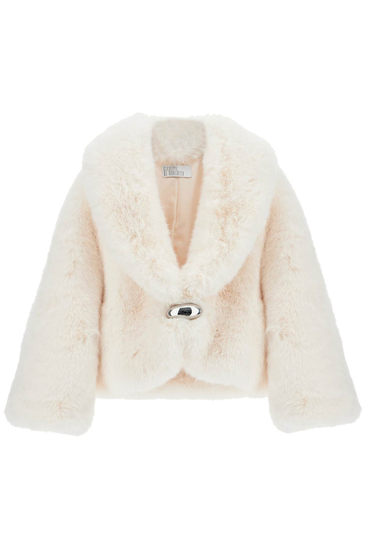 Giuseppe Di Morabito short faux fur jacket