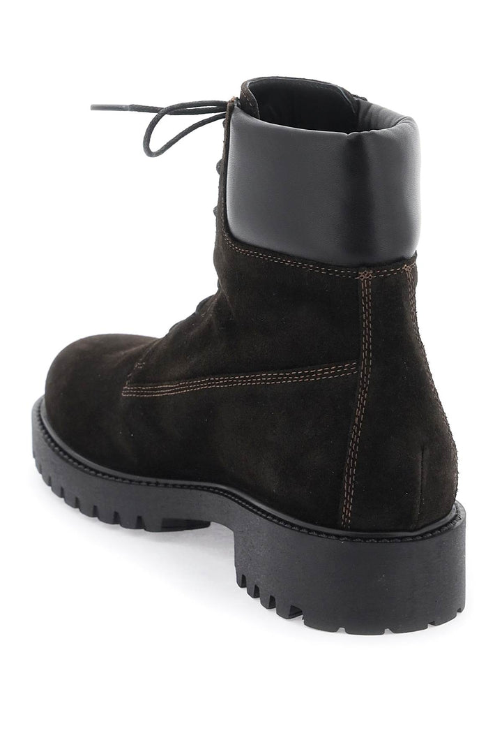 Toteme Husky Ankle Boots   Marrone