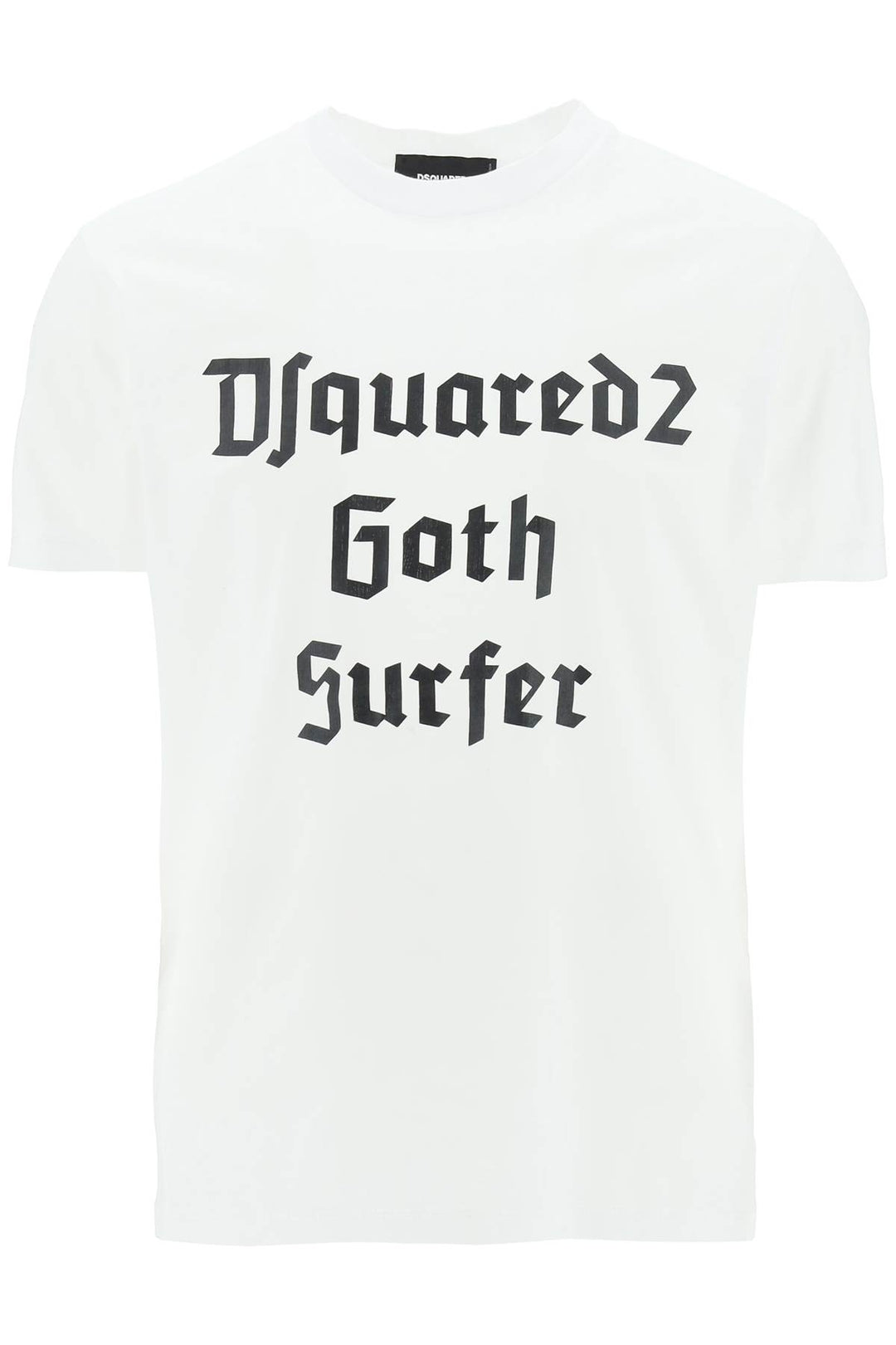 Dsquared2 'D2 Goth Surfer' T Shirt   Bianco