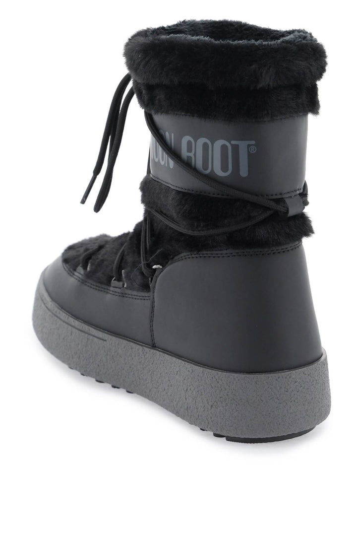 Moon Boot Ltrack Tube Apres Ski Boots   Black