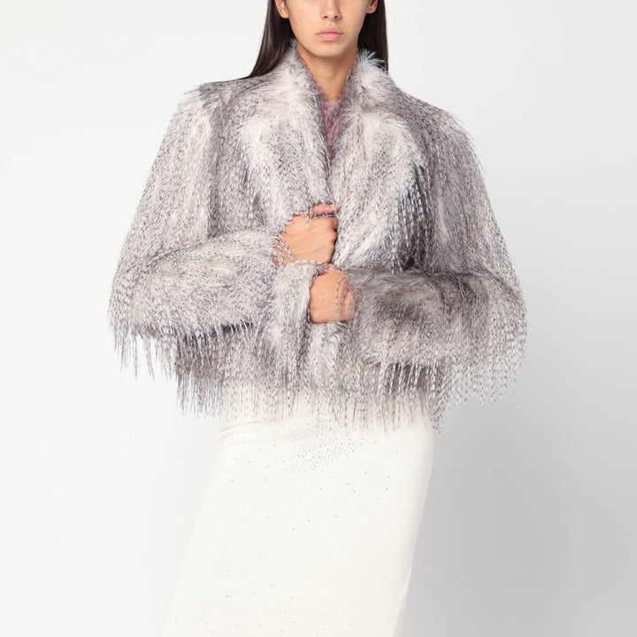 Giuseppe di Morabito Short eco fur coat