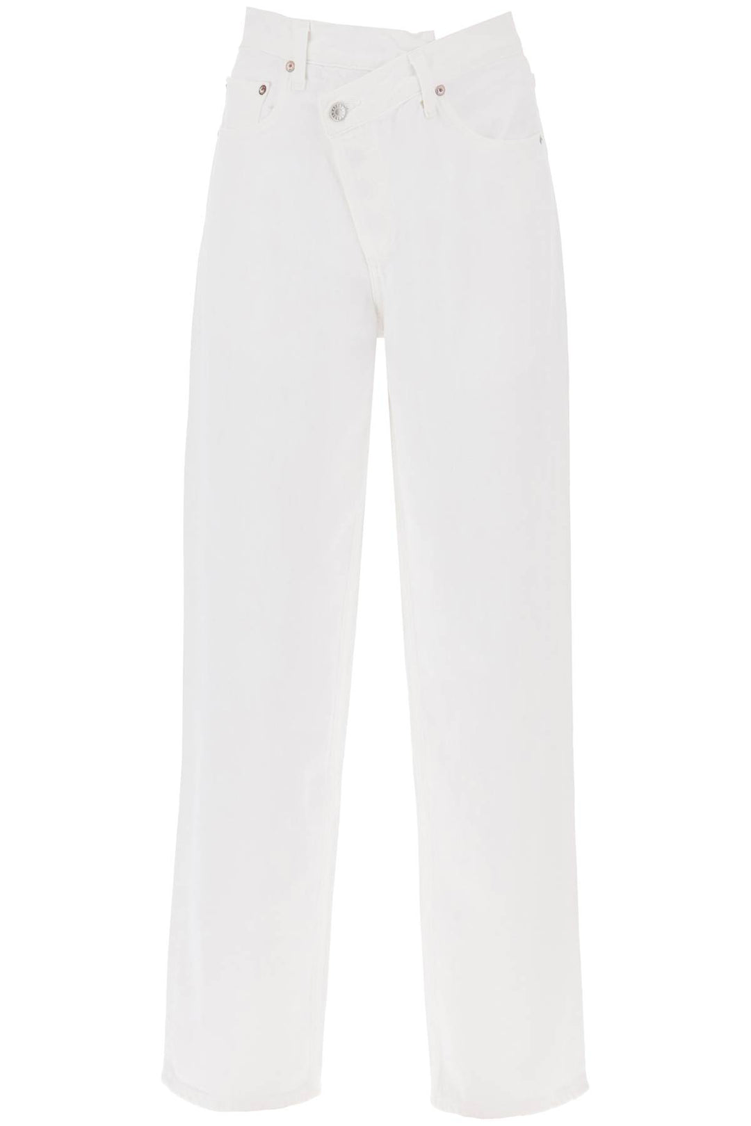 Agolde Criss Cross Jeans   Bianco