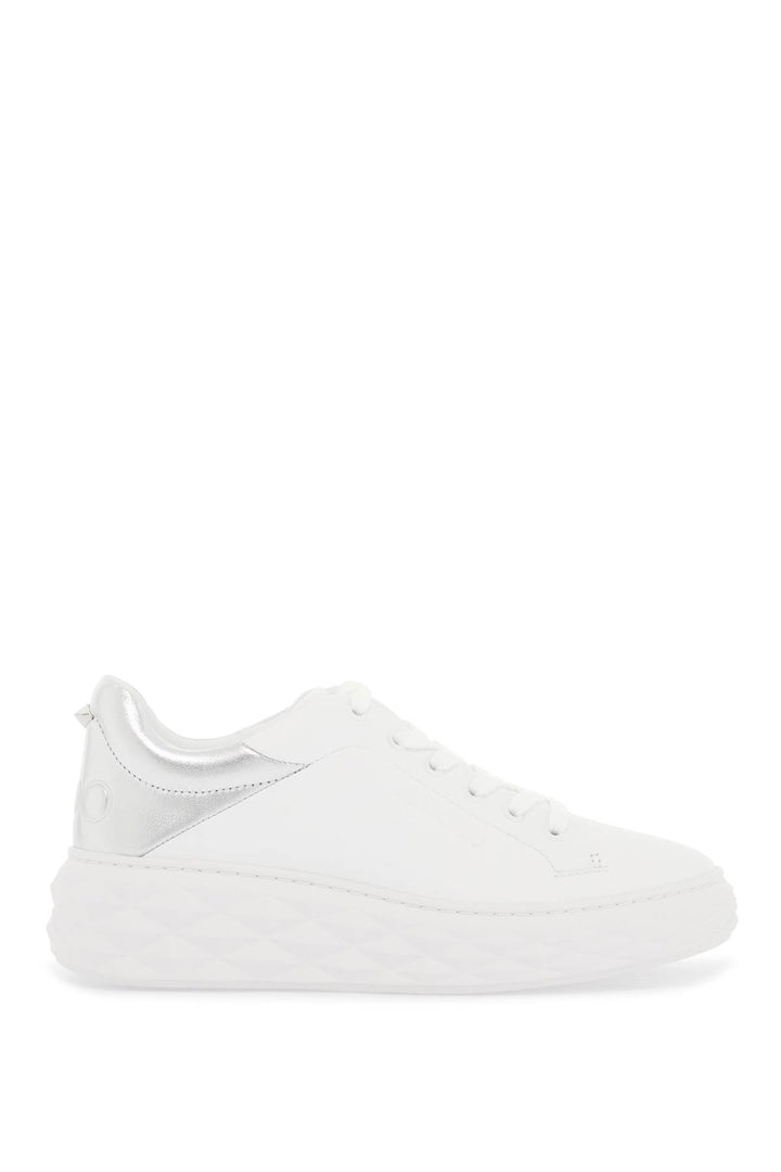 Jimmy Choo Diamond Maxi/F Ii Sneakers   White