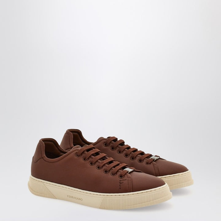 Ferragamo leather sneakers