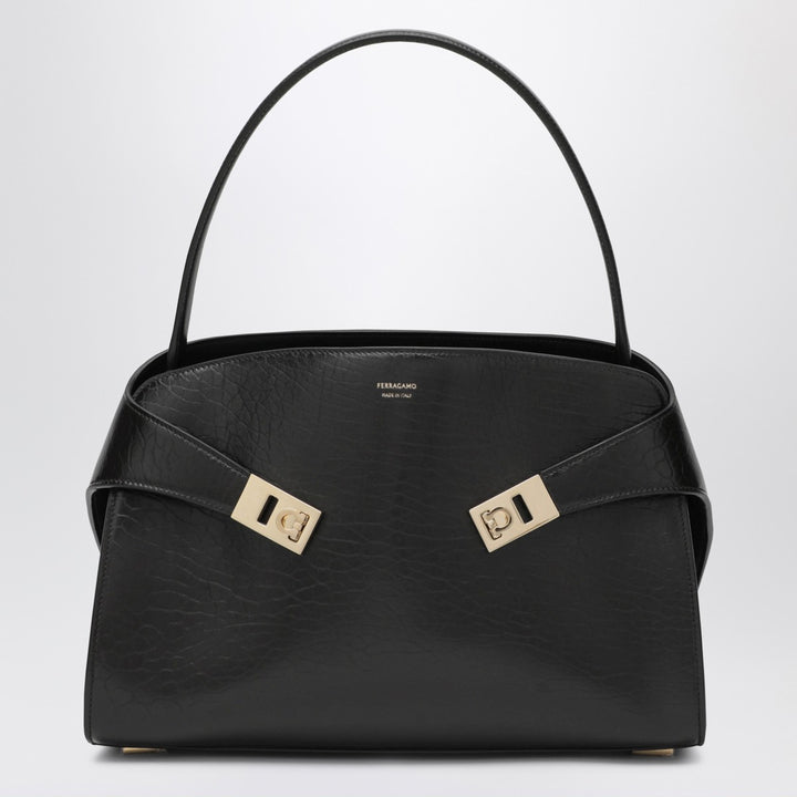 Ferragamo leather Hug M handbag