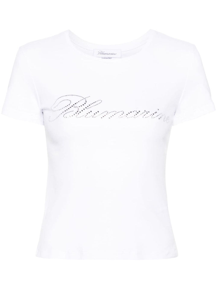 Blumarine T Shirts And Polos White