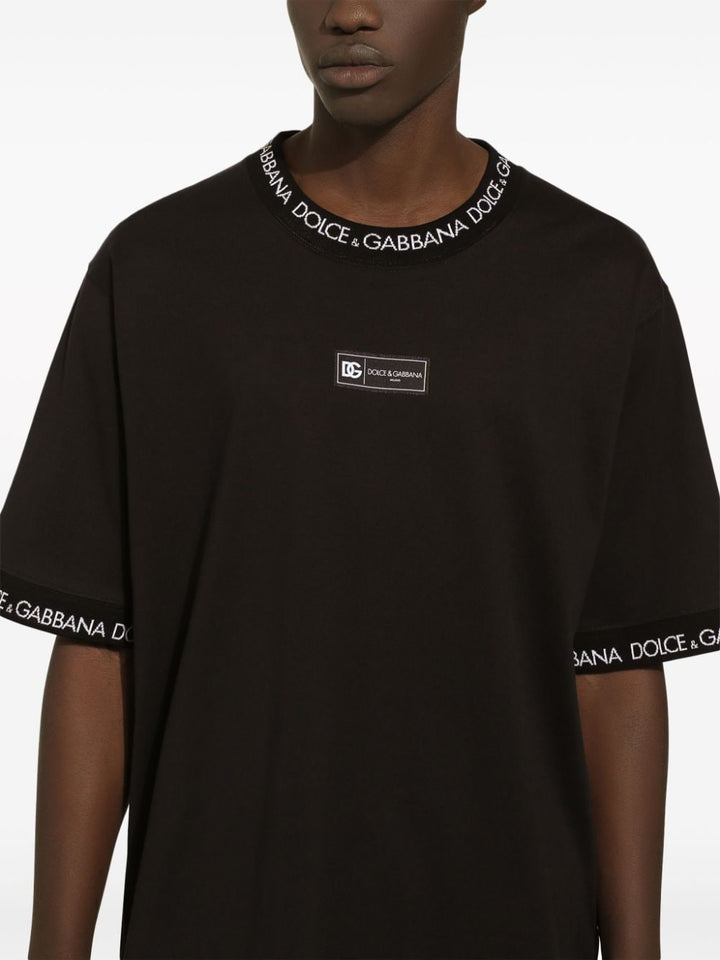 Dolce & Gabbana T Shirts And Polos Black