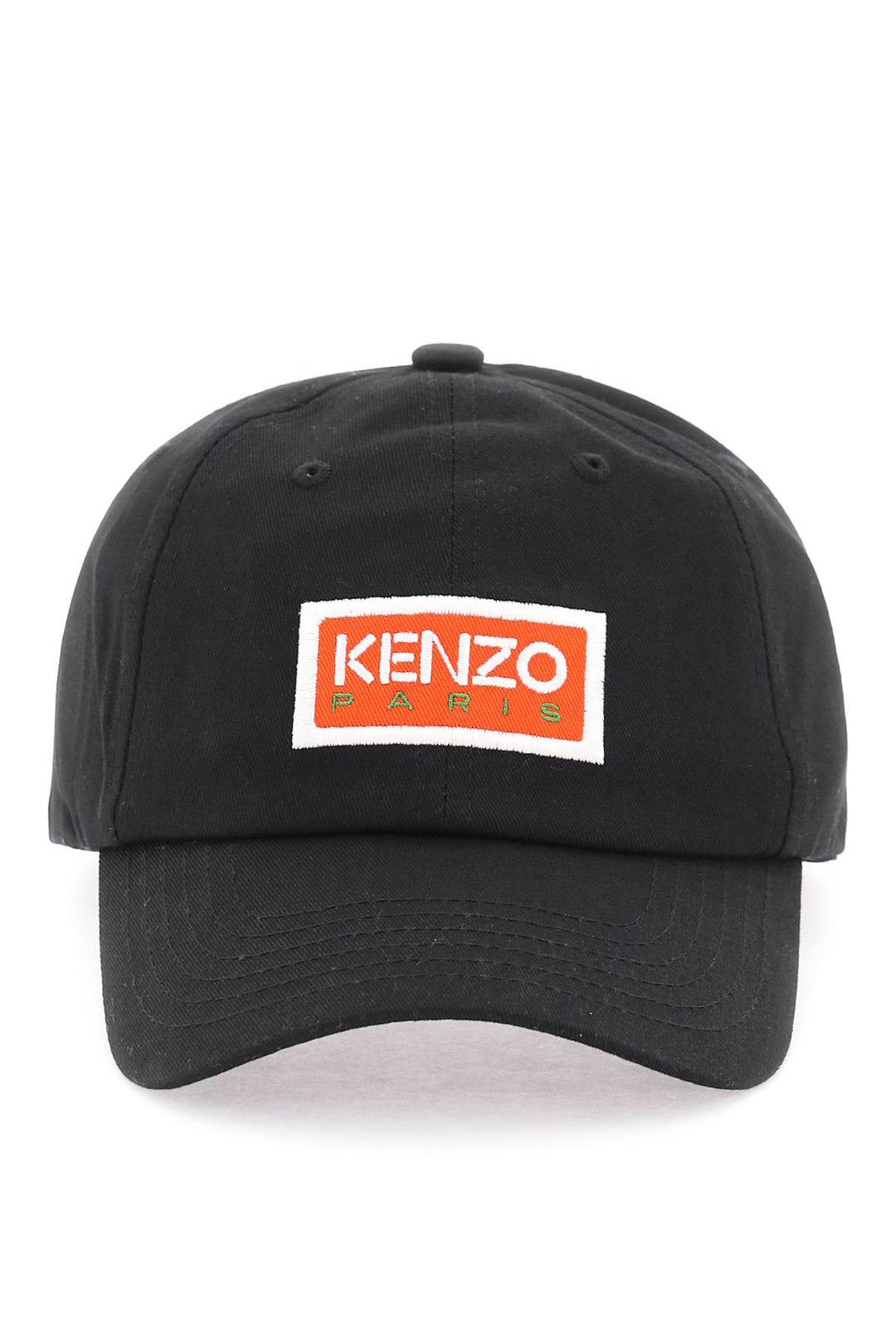 Kenzo Logo Baseball Cap   Nero