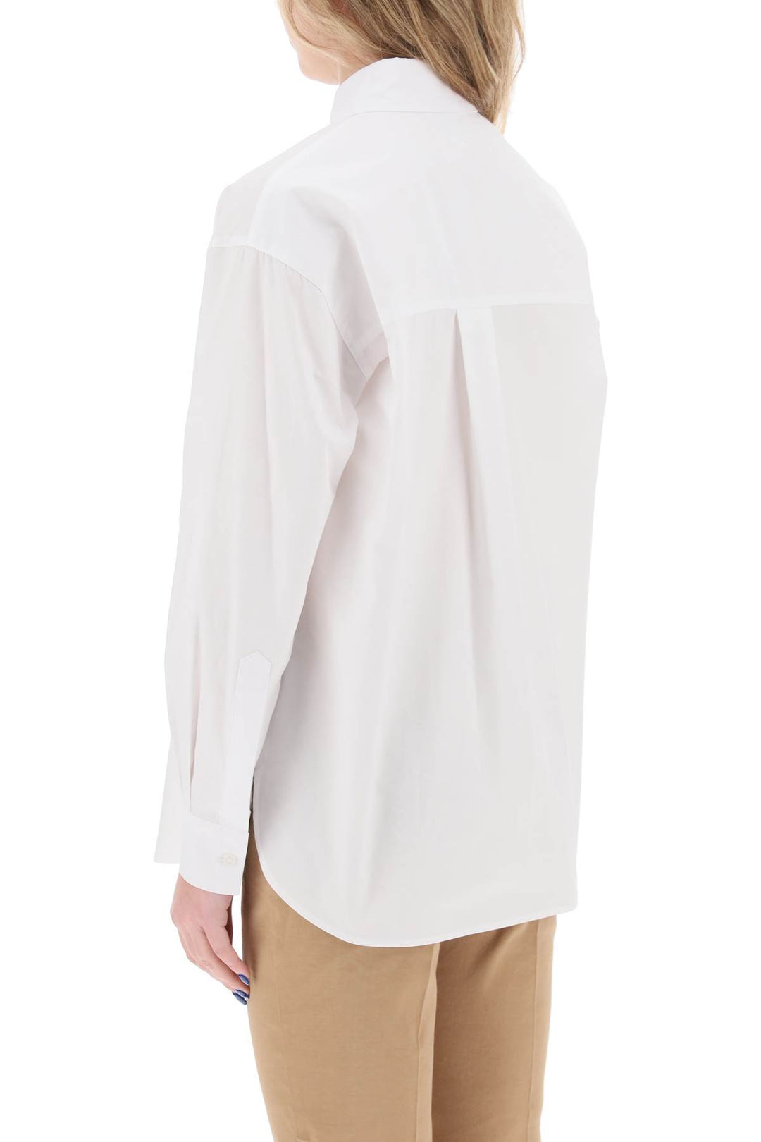 Pinko Cotton Popeline Shirt   Bianco