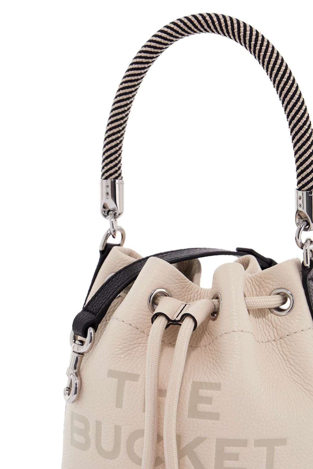 Marc Jacobs The Colorblock Leather Bucket Bag   White