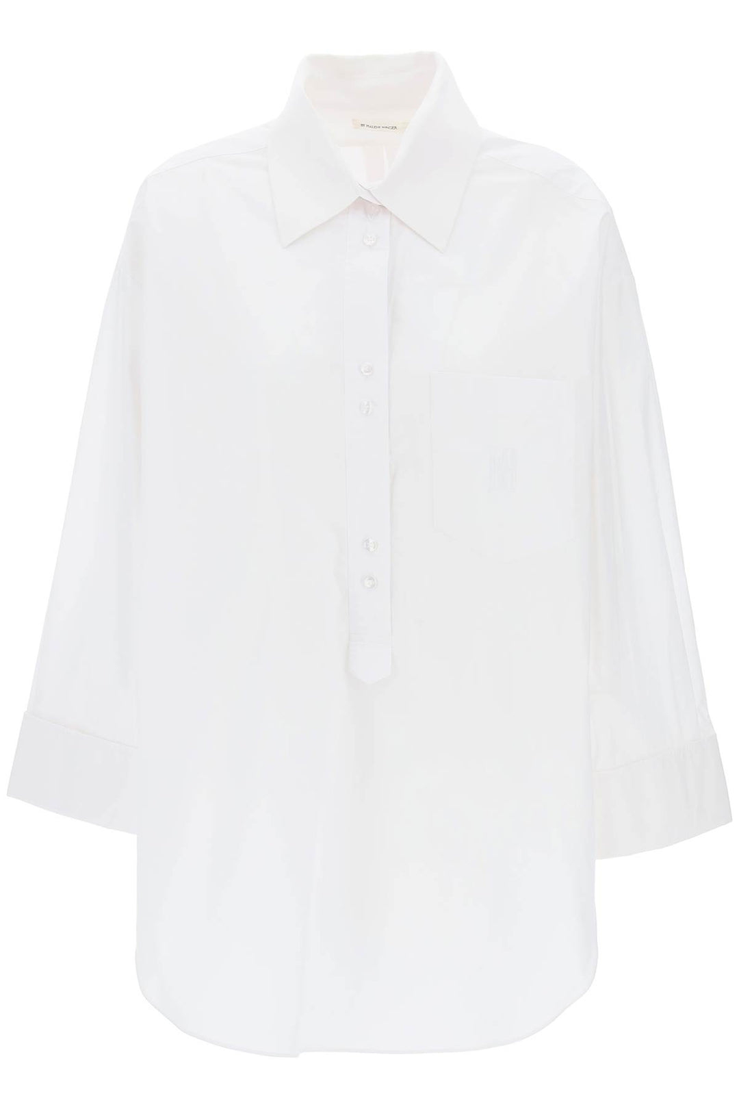 By Malene Birger Maye Tunic Style Shirt   Bianco