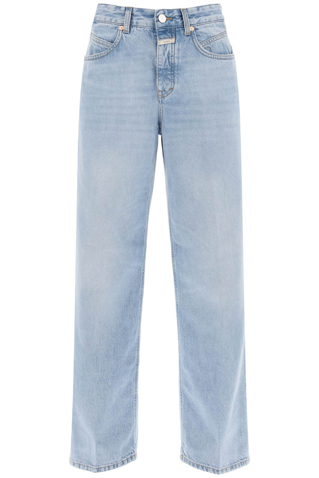 Closed Loose Jeans With Tapered Cut   Celeste