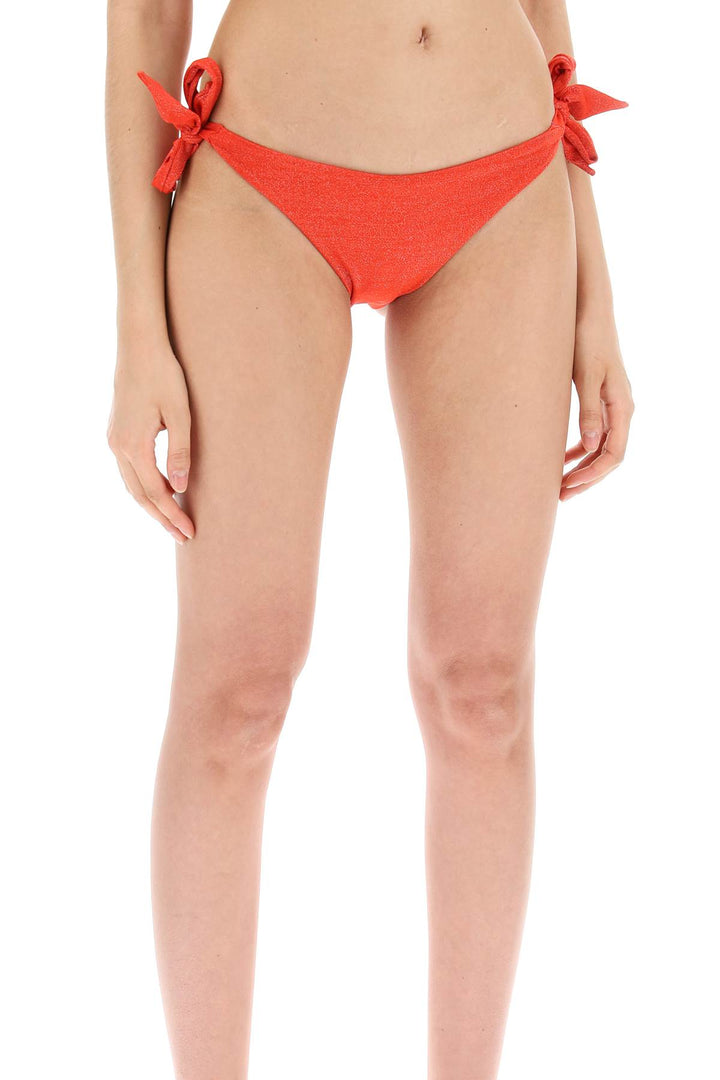Max Mara Beachwear bikini Slip In Jersey And Lure   Metallico