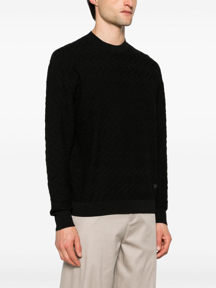 Emporio Armani Sweaters Black