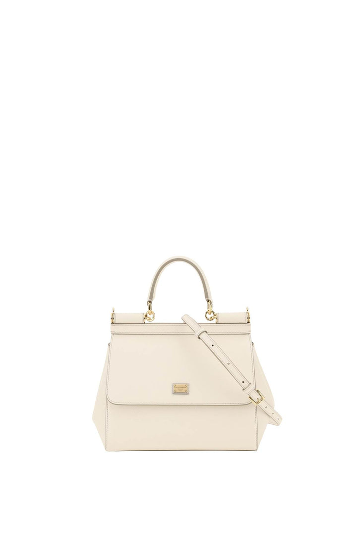 Dolce & Gabbana Sicily Medium Handbag   White
