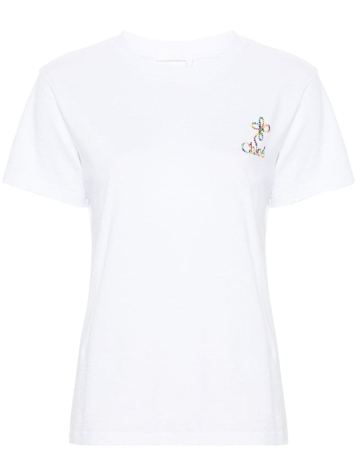 Chloè T Shirts And Polos White