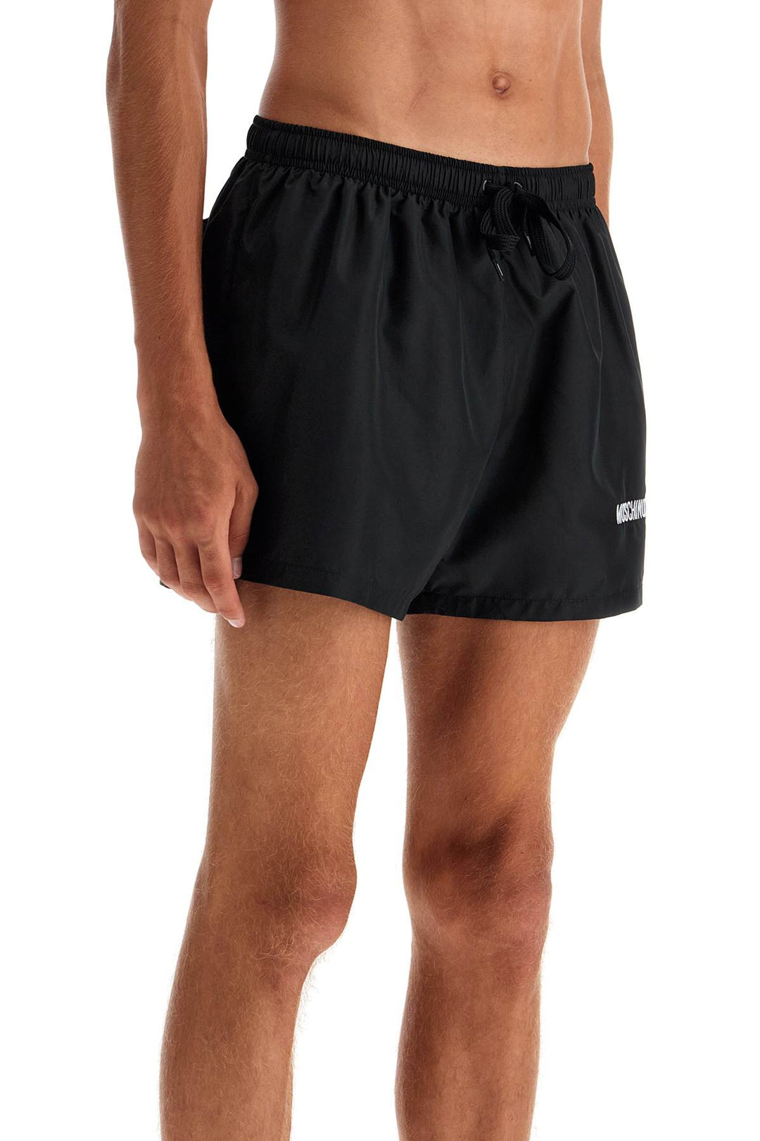 Moschino Embroidered Sea Boxer Shorts   Black