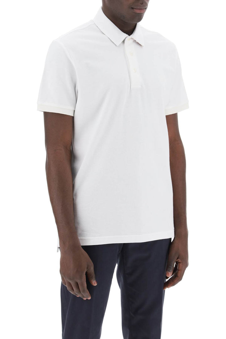 Etro Regular Fit Polo Shirt   Bianco