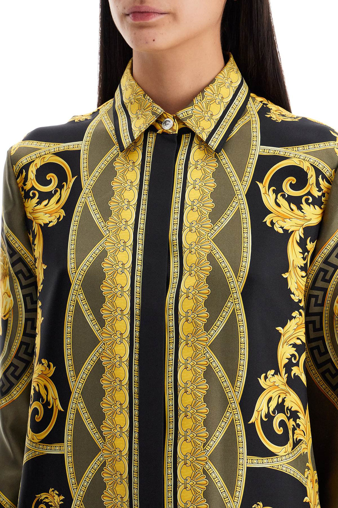 Versace silk shirt 'the cut of the gods