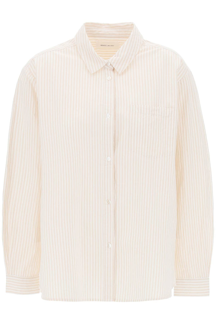 Skall Studio striped oversized shirt