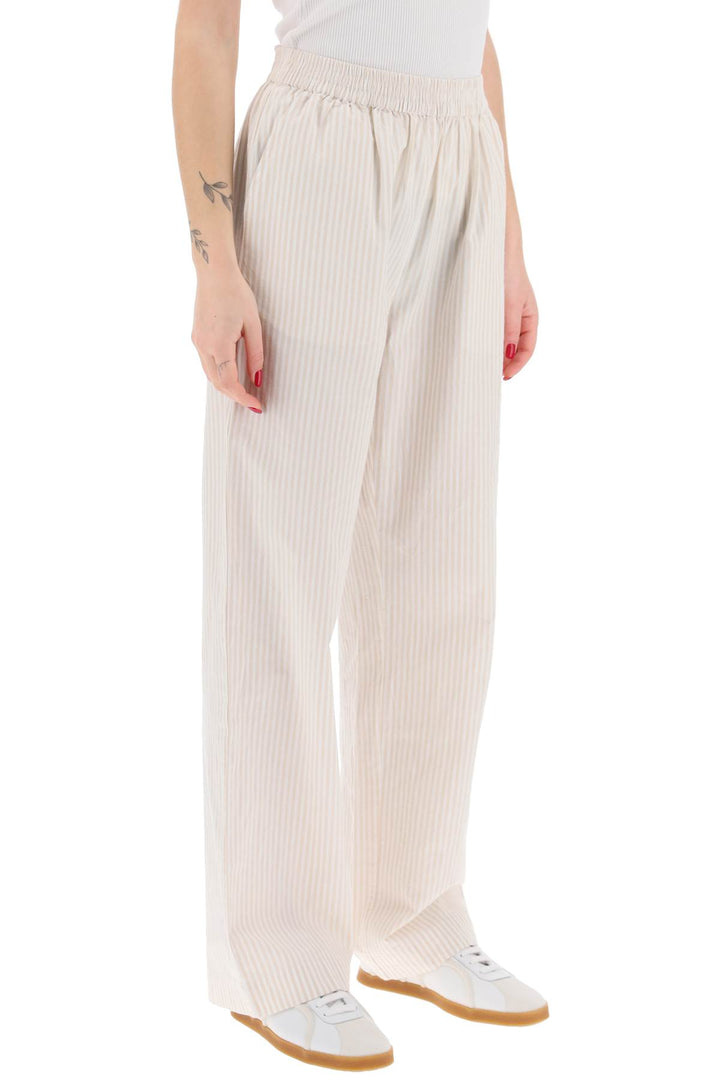 Skall Studio cotton striped claudia pants