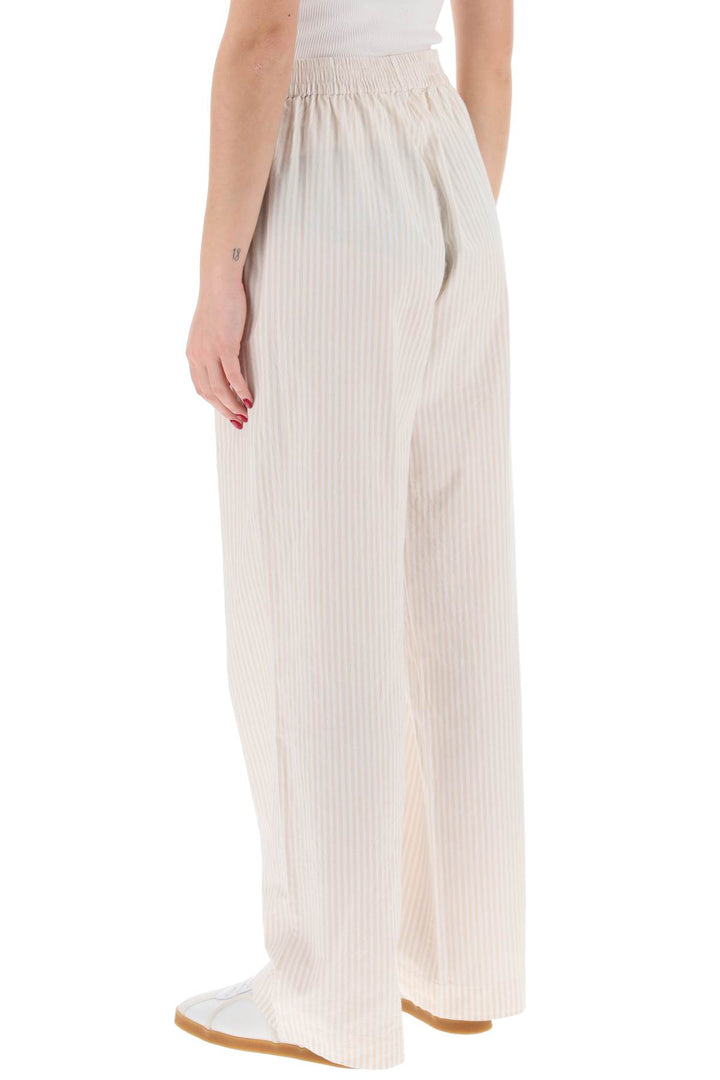 Skall Studio cotton striped claudia pants