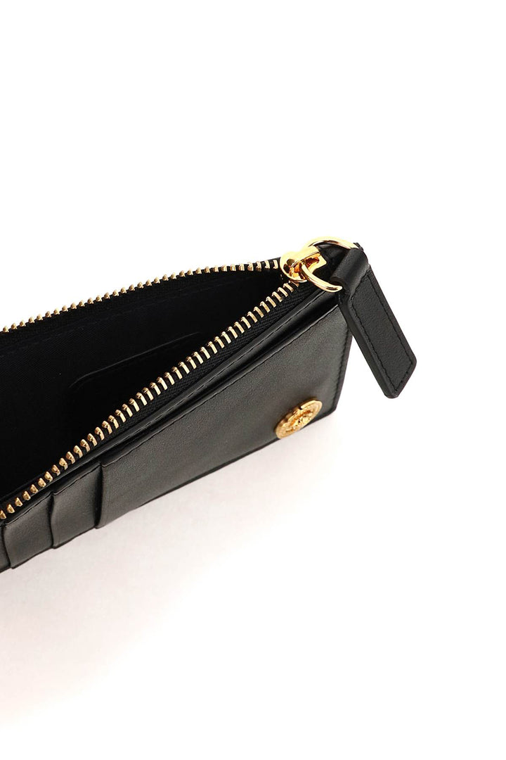 Versace medusa zipped cardholder