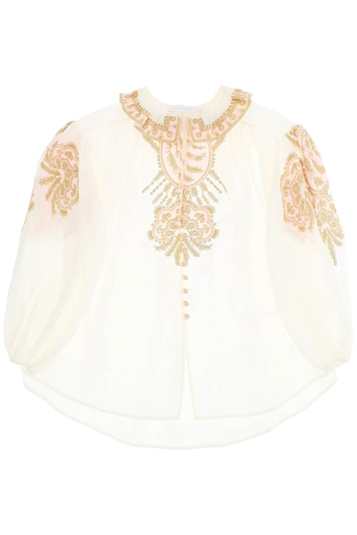 Zimmermann ramie blouse