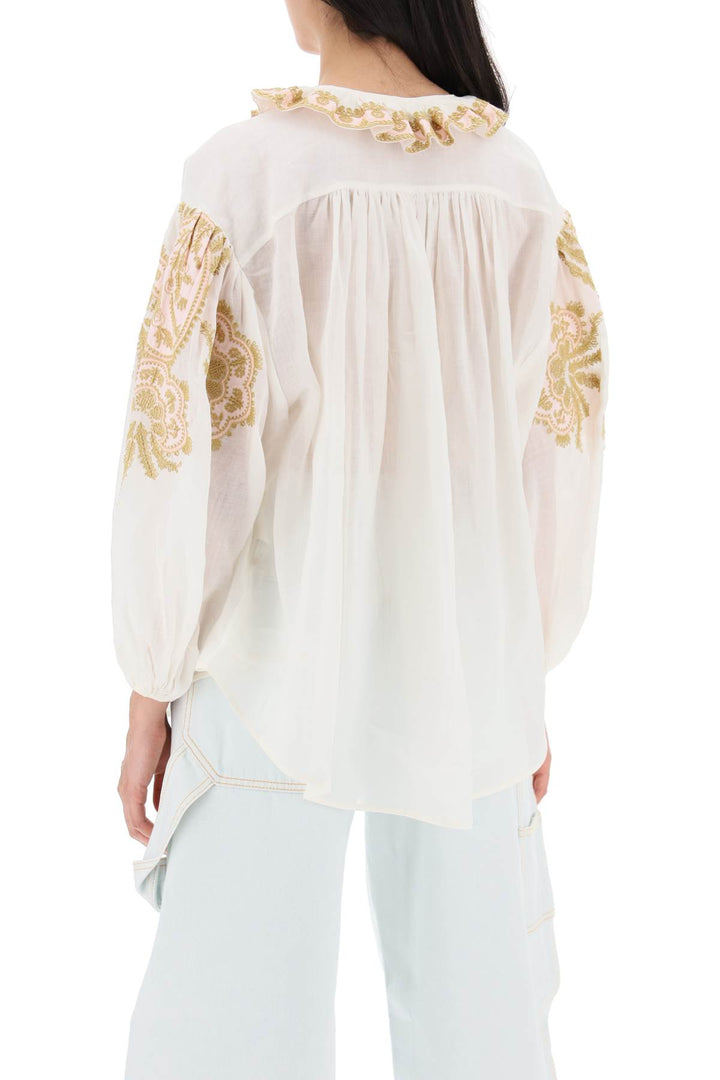 Zimmermann ramie blouse