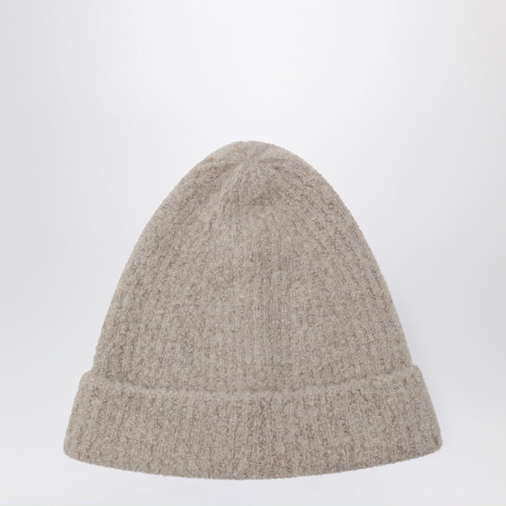The Row Beige Leomir beanie