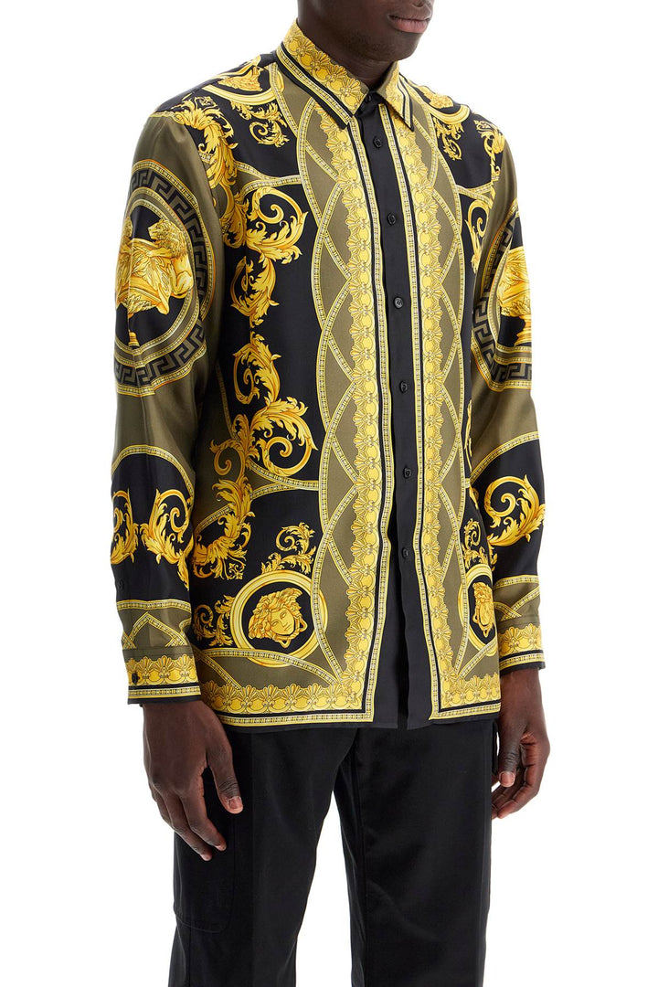 Versace barocco silk shirt