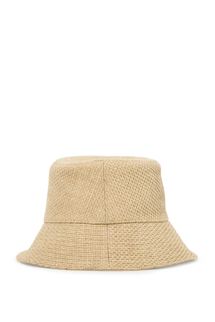 Versace raffia bucket hat